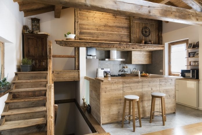 drevená kuchyňa