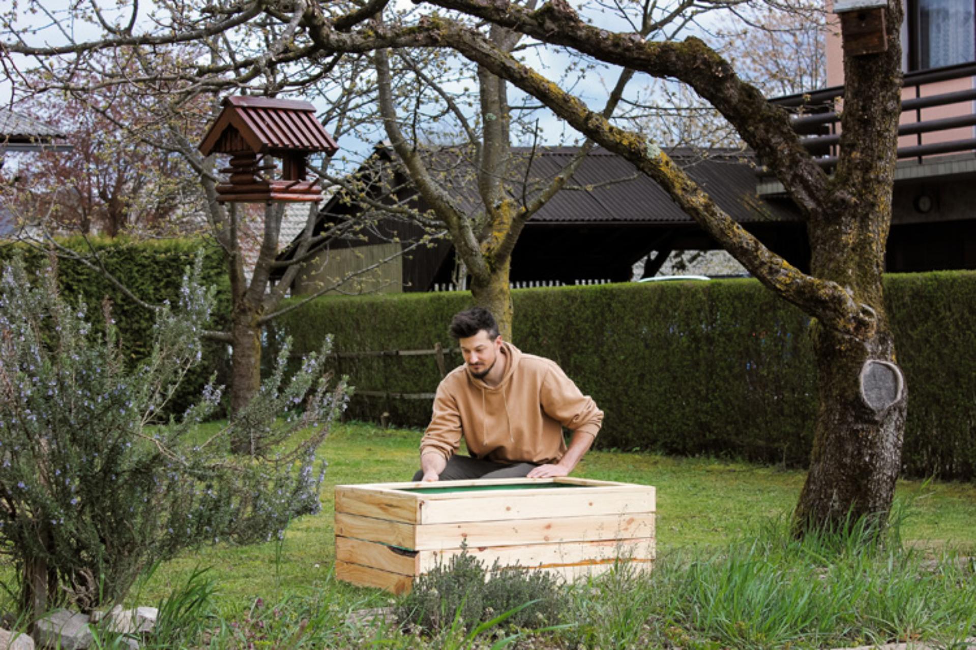 Ako vyrobiť vyvýšený záhon do záhrady z drevených paliet