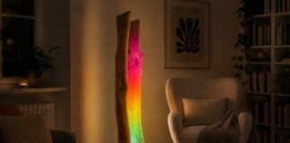 FOTOPOSTUP: Ako vyrobiť dizajnovú LED lampu z orechového dreva Ako vyrobiť LED lampu z dreva - fotopostup
